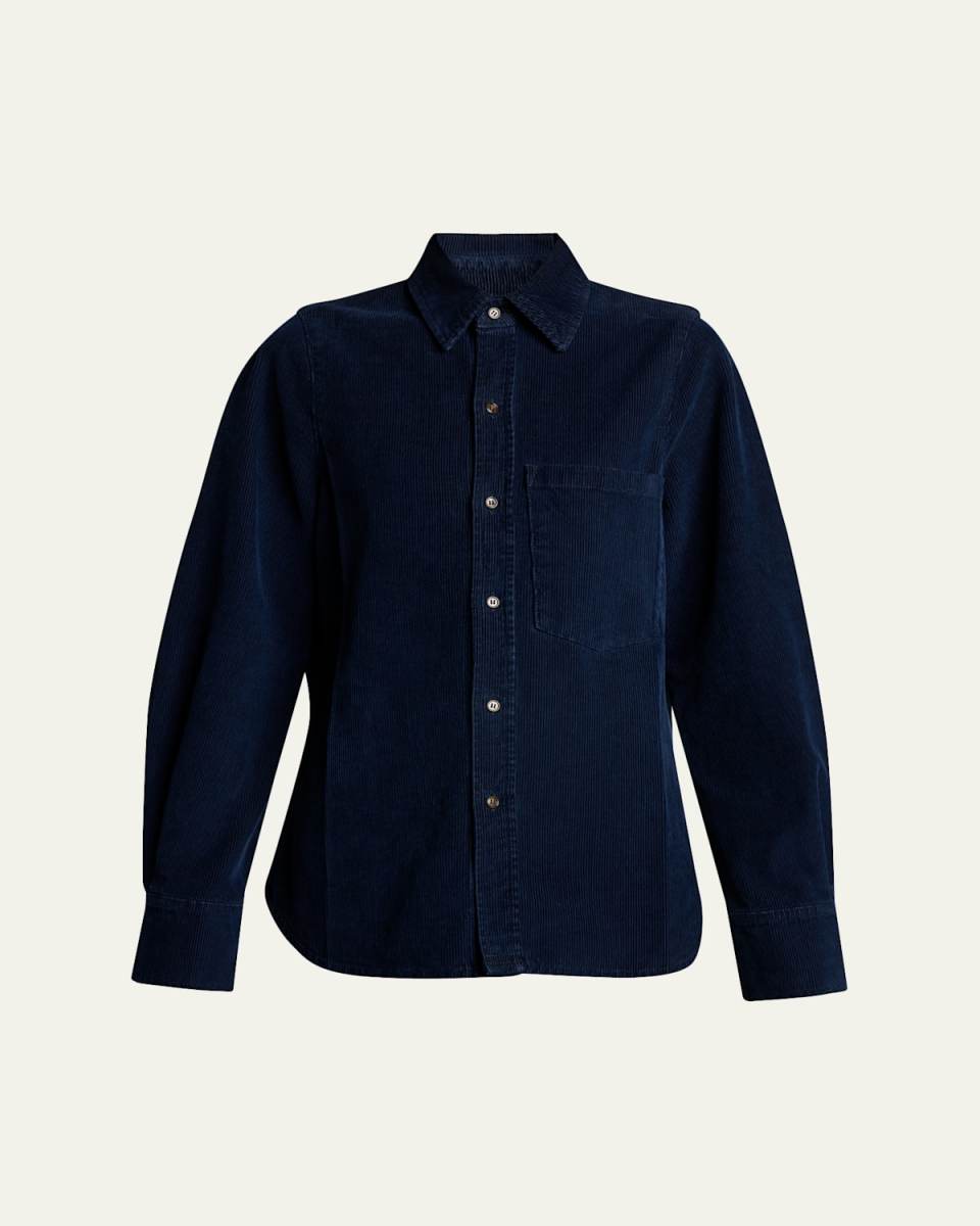Corduroy Button-Down Shirt